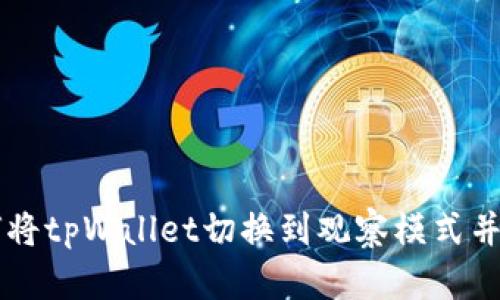 ### 如何将tpWallet切换到观察模式并了解其功能