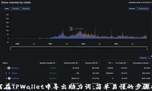 如何在TPWallet中导出助力词:简单易懂的步骤指南