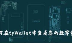 如何在tpWallet中查看您的数字资产