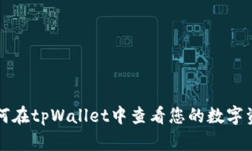 如何在tpWallet中查看您的数字资产