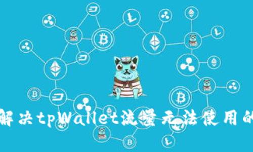 如何解决tpWallet流量无法使用的问题